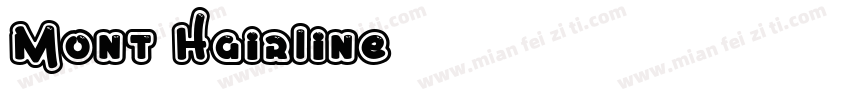 Mont Hairline字体转换
